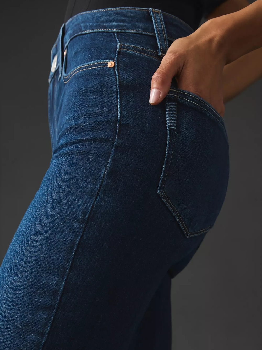 Paige Hoxton Ankle High Rise Skinny Jeans Size 25 Anthropologie - Picture 3 of 16